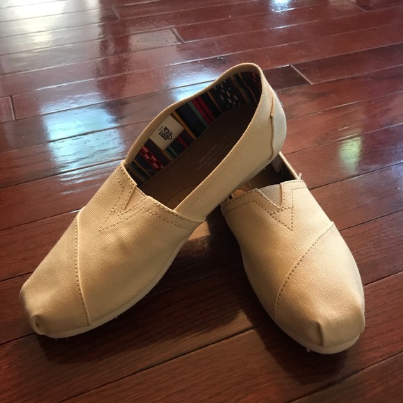 Toms Shoes - Toms Beige Slip On